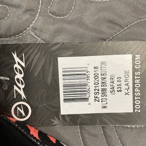 Zoot XL women’s swim bottoms. NWT. CUTE pattern - Picture 3 of 4